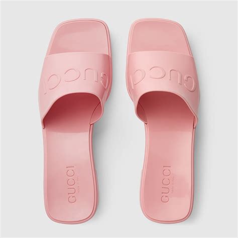 gucci gel slides